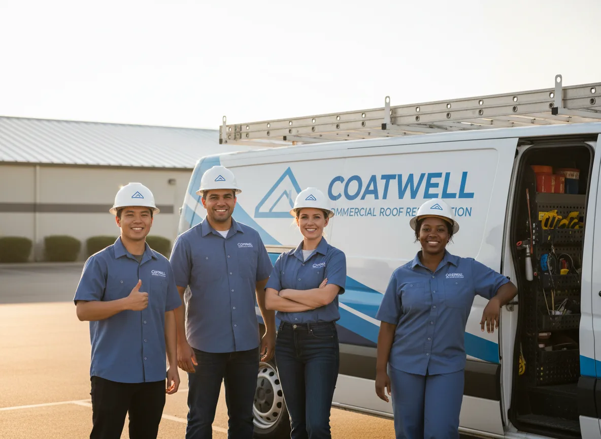 Commercial roof coating company in Bowersville, GA